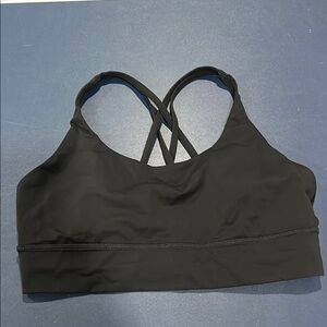 Women's lulu lemon Black Sports Bra size 14